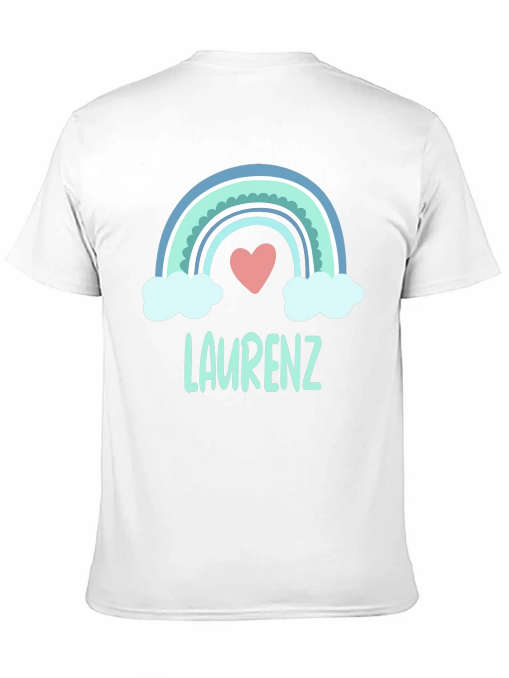 Personalized Rainbow Heart Tee - Laurenz Kids product image 5