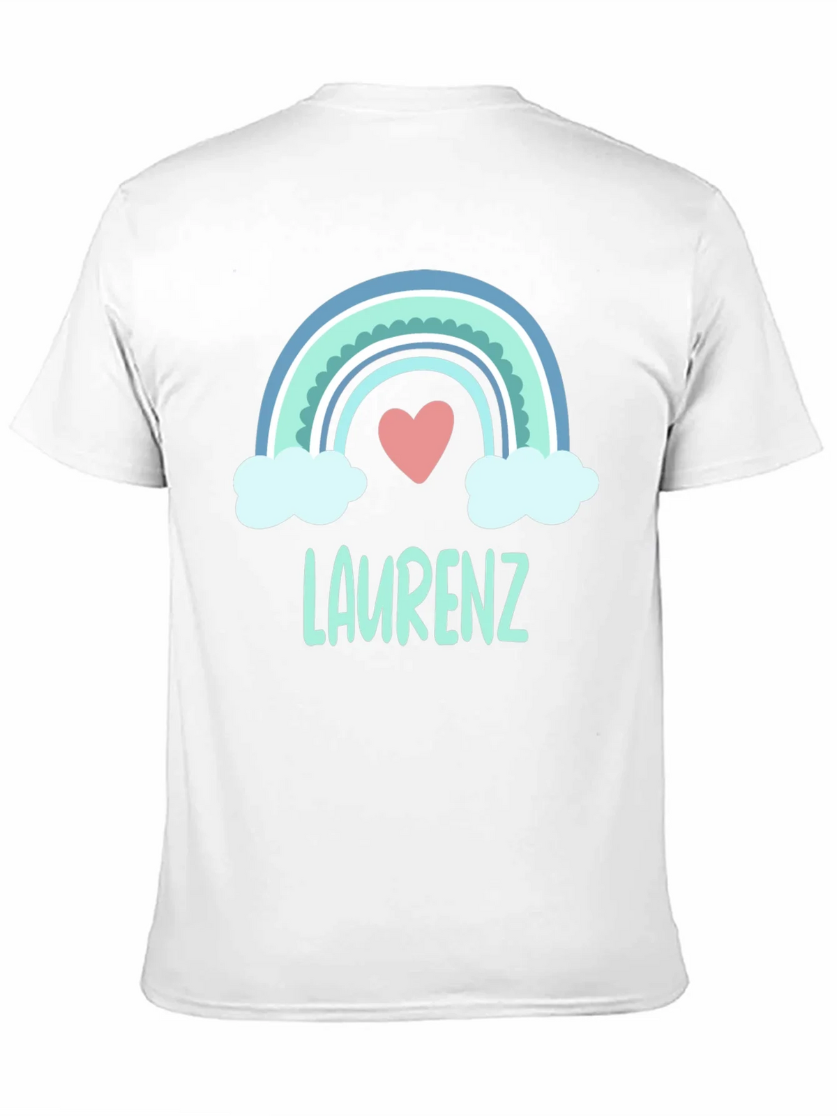 Personalized Rainbow Heart Tee - Laurenz Kids product image 5