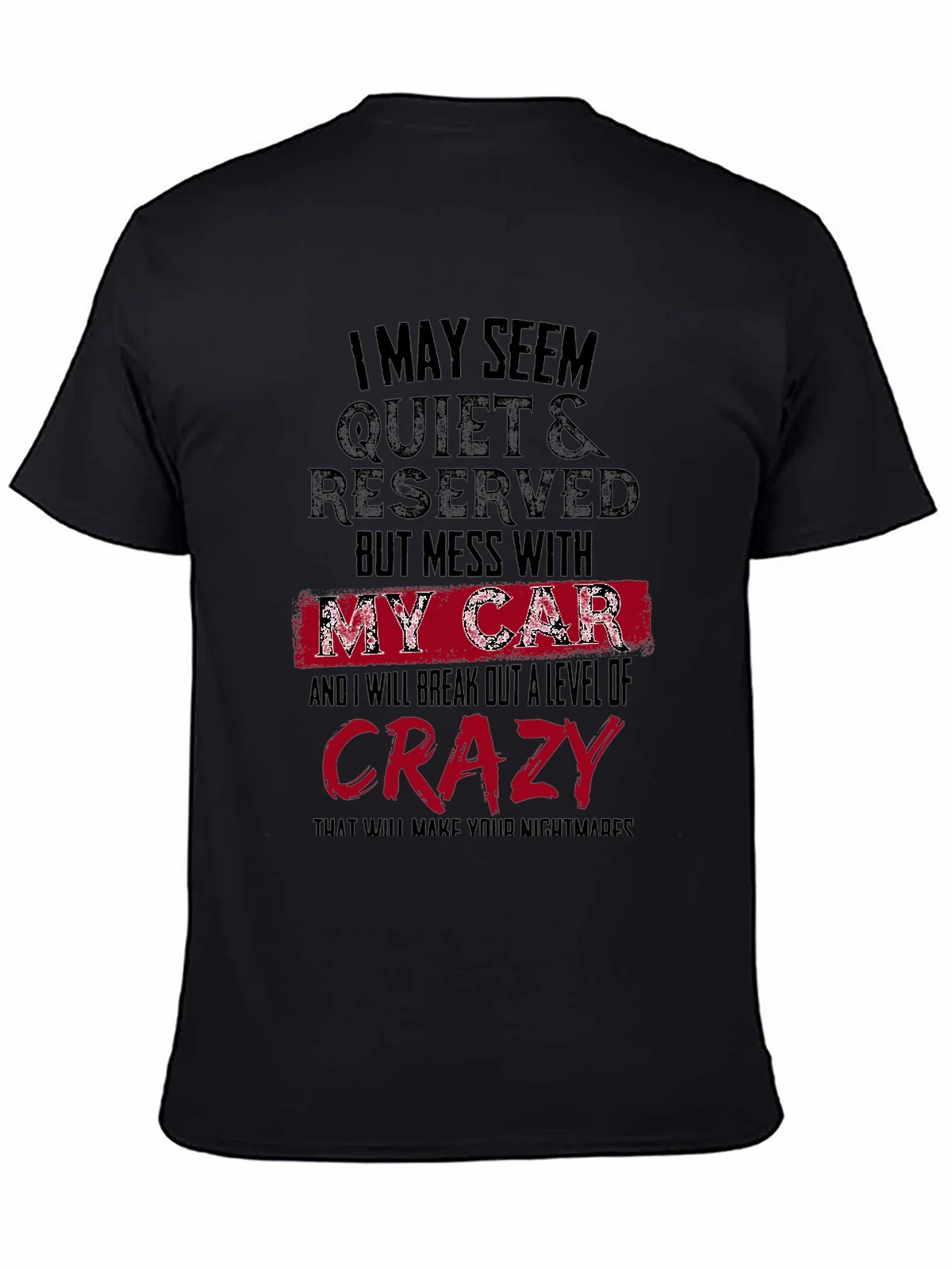 Quiet & Reserved Car Lovers T-Shirt product image 4