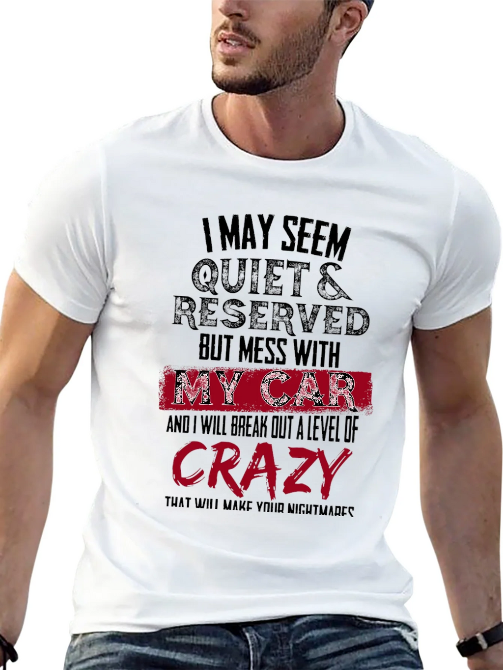 Quiet & Reserved Car Lovers T-Shirt product image 12