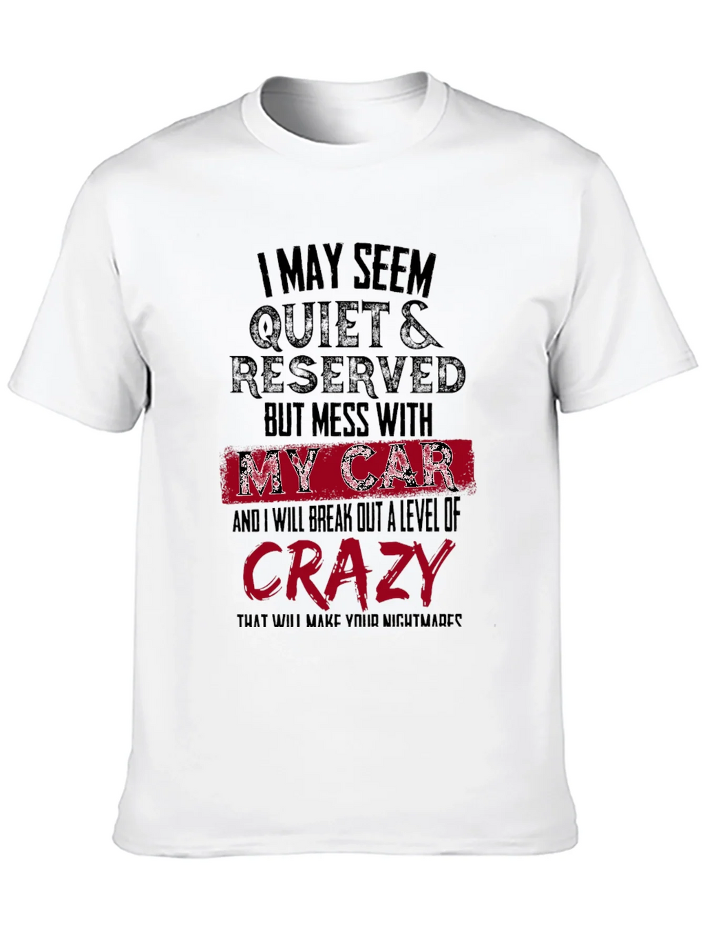 Quiet & Reserved Car Lovers T-Shirt product image 9