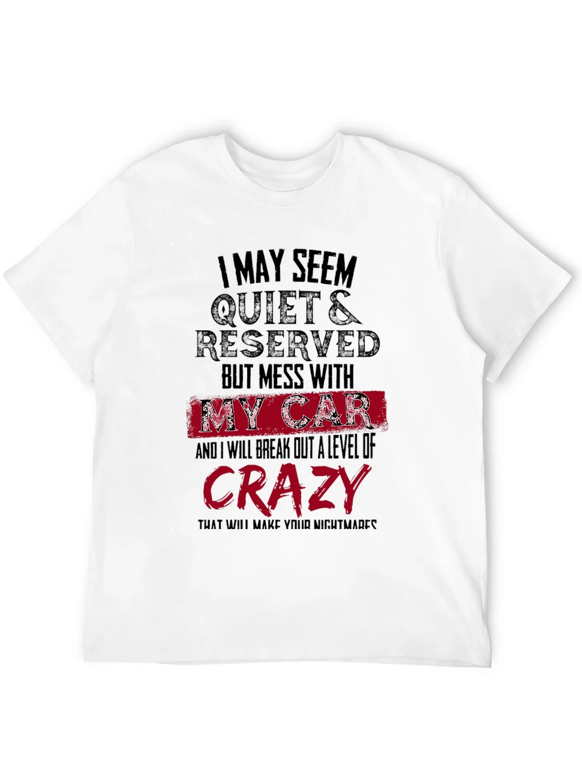 Quiet & Reserved Car Lovers T-Shirt product image 11
