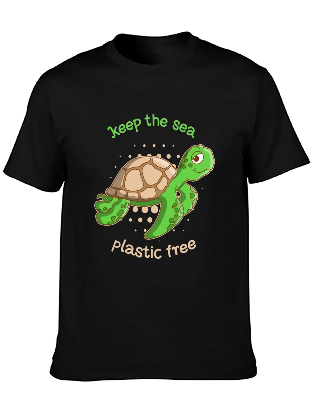 Eco-Friendly Turtle Graphic T-Shirt product image 3