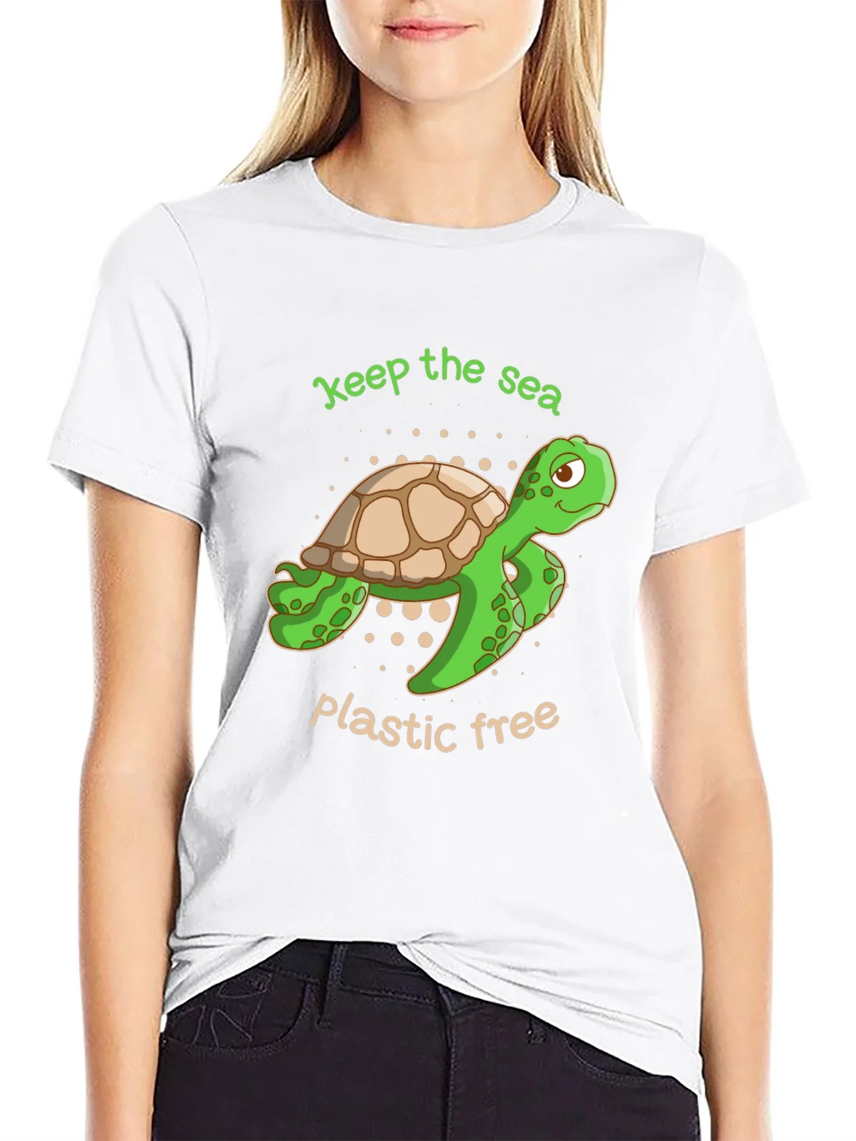 Eco-Friendly Turtle Graphic T-Shirt product image 8
