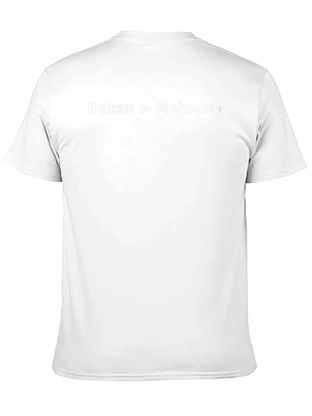 Daten > Meinung Black T-Shirt - Data Over Opinion Tee product image 10