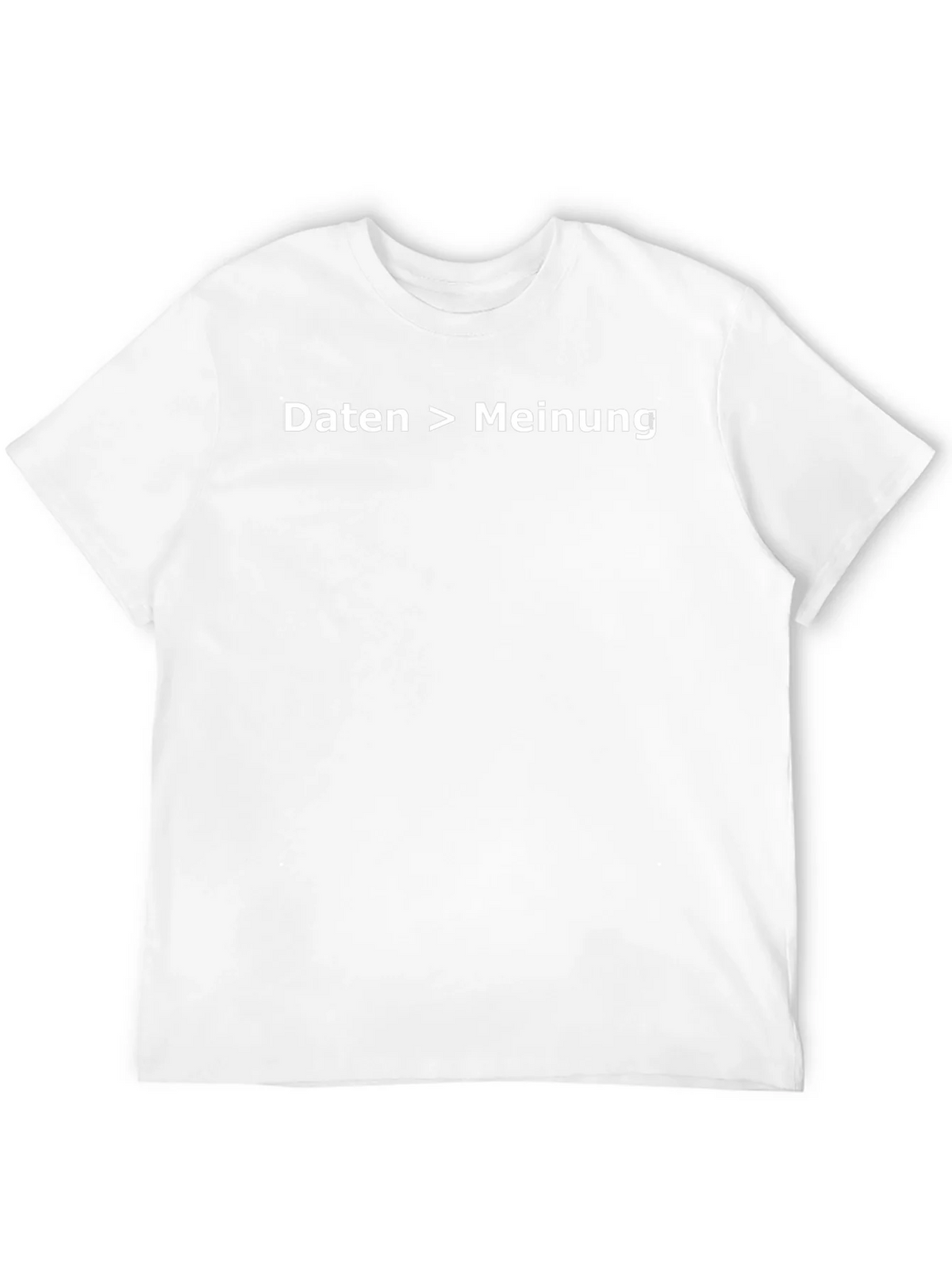 Daten > Meinung Black T-Shirt - Data Over Opinion Tee product image 11