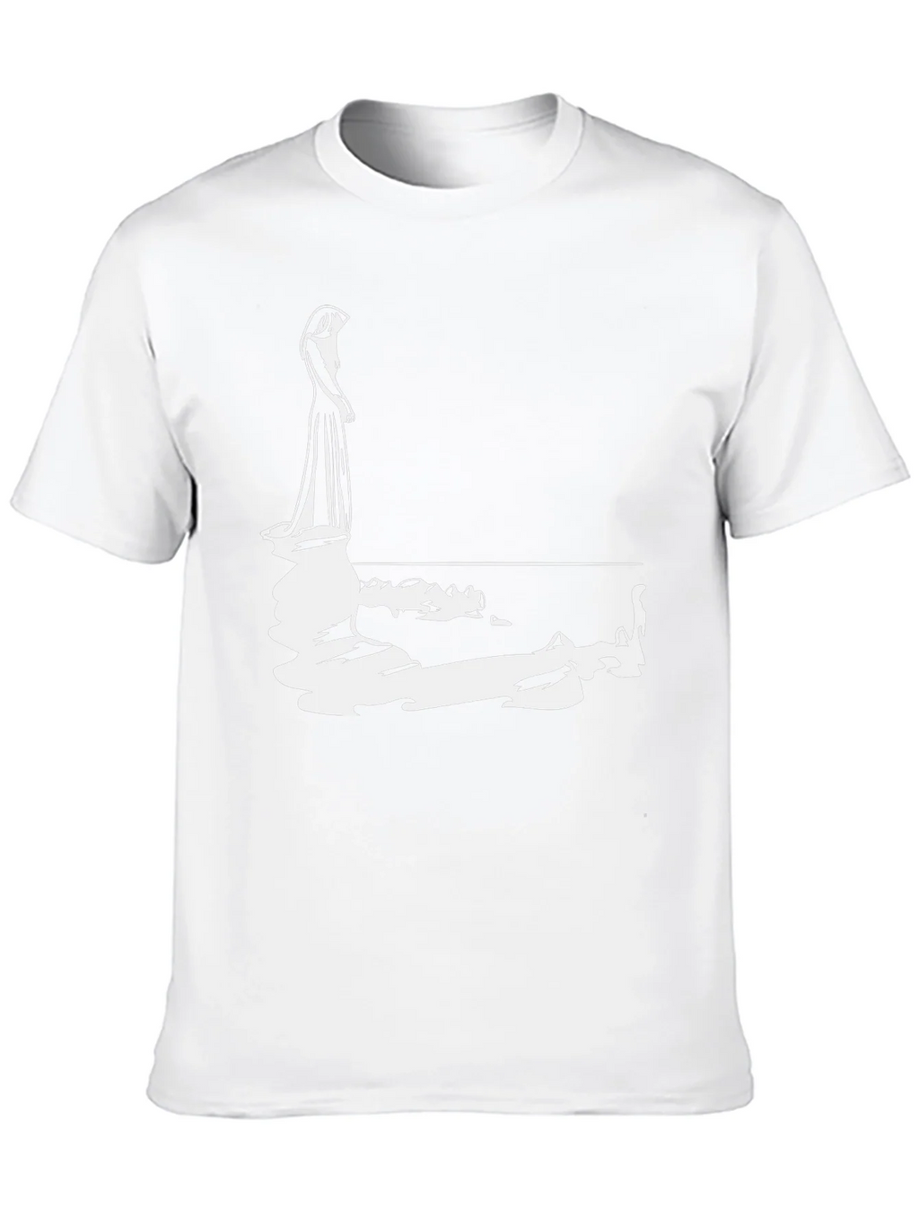 Woman Reflection Graphic Tee - Black product image 9