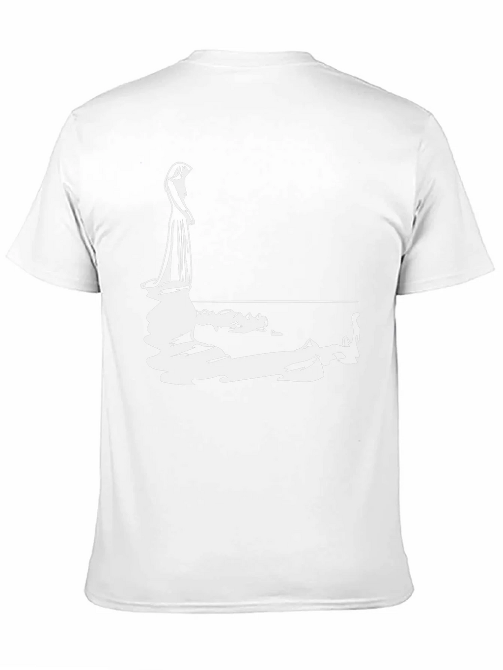 Woman Reflection Graphic Tee - Black product image 10