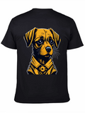 Dog in Suit Graphic Tee - Cool Pet Design product image 1