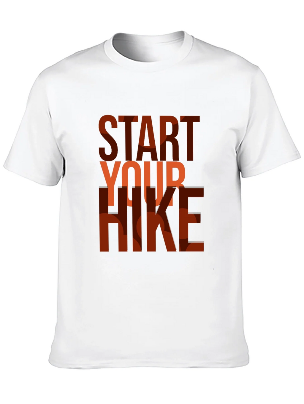 Start Your Hike Graphic Tee - Black Casual T-Shirt product image 9