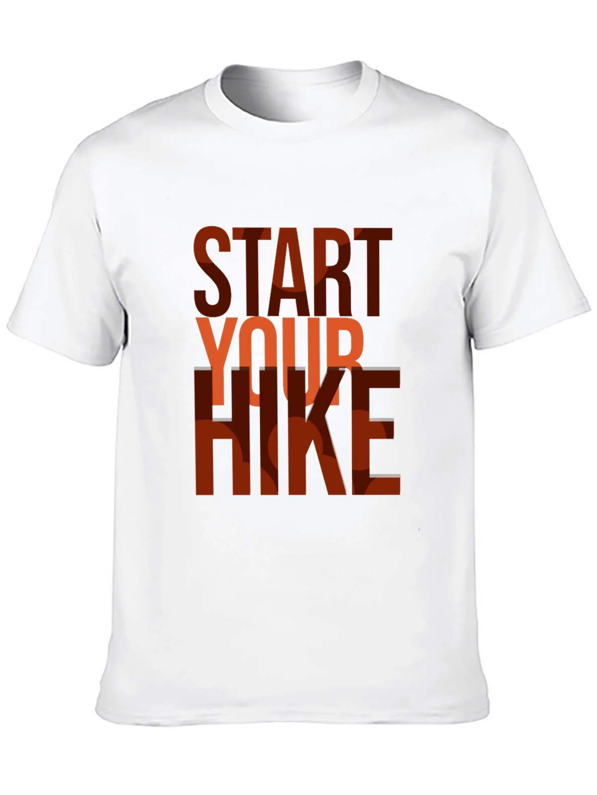 Start Your Hike Graphic Tee - Black Casual T-Shirt product image 9
