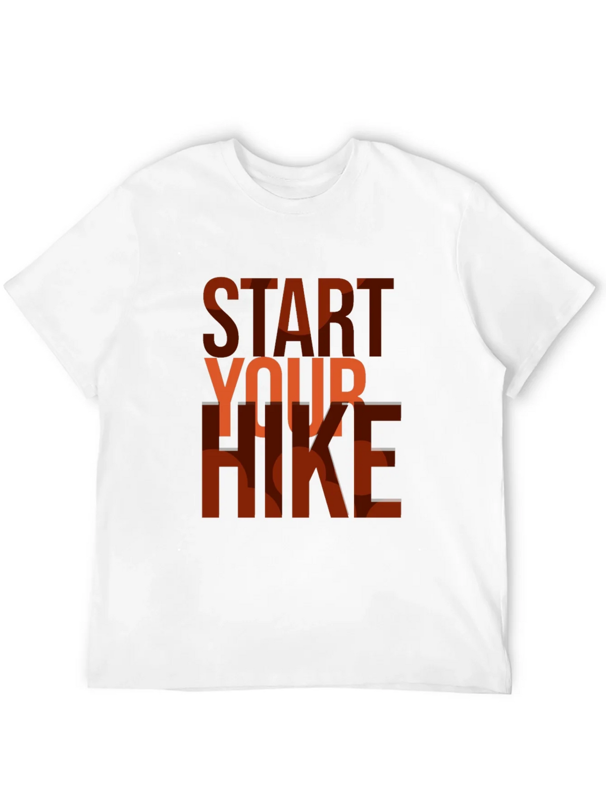 Start Your Hike Graphic Tee - Black Casual T-Shirt product image 11