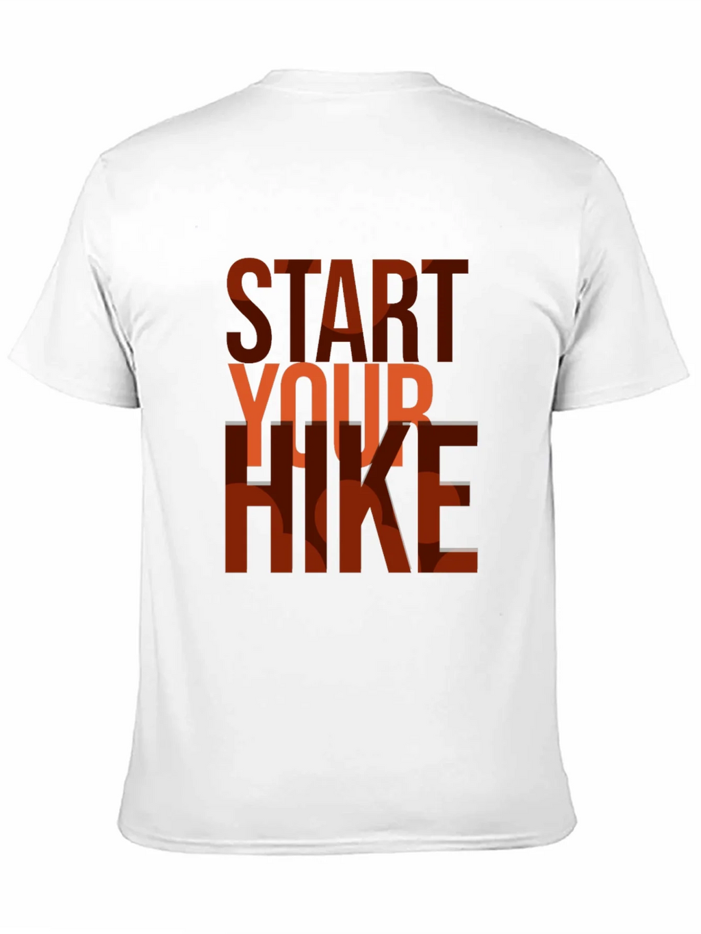 Start Your Hike Graphic Tee - Black Casual T-Shirt product image 10