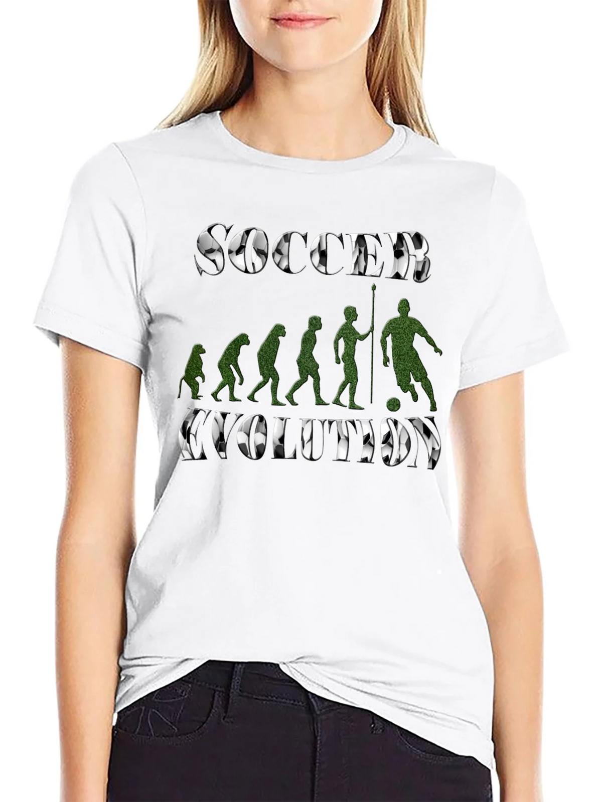 Soccer Evolution T-Shirt - Black product image 8