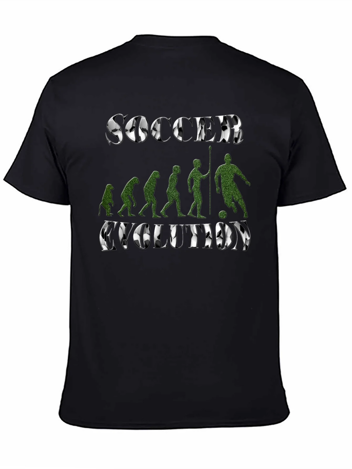 Soccer Evolution T-Shirt - Black product image 4