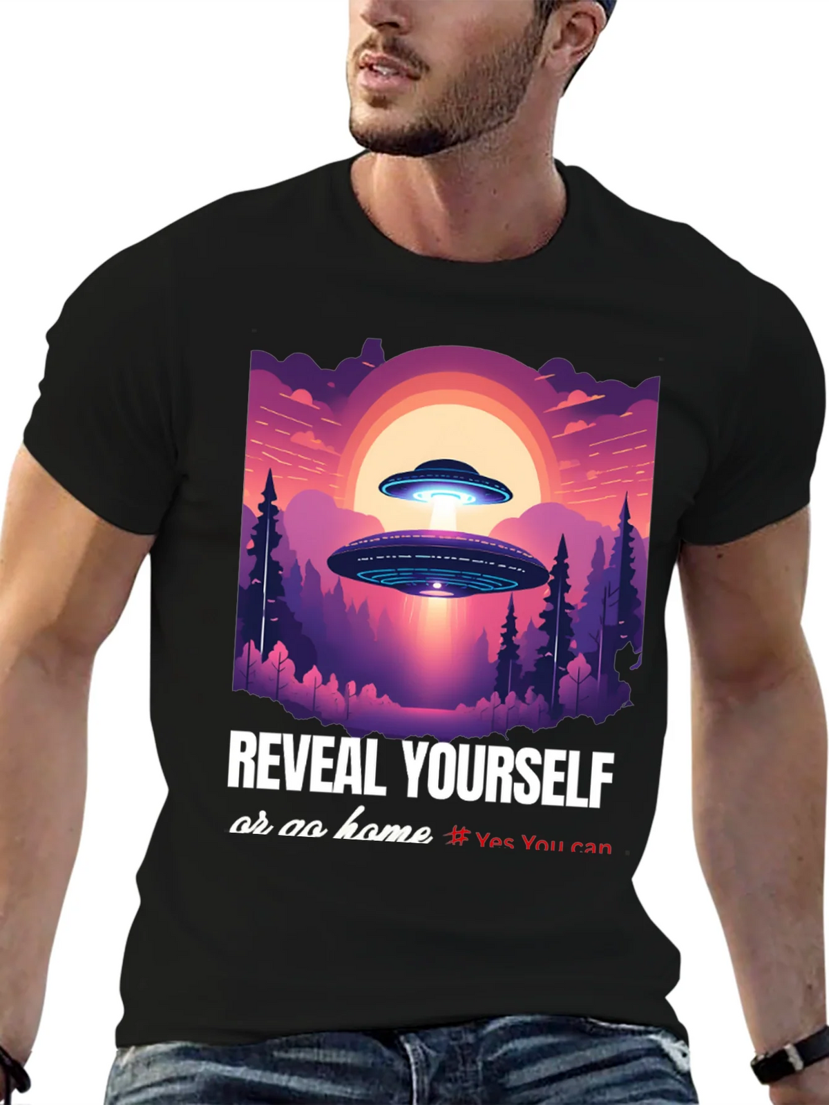 UFO Reveal Yourself Graphic Tee product image 6