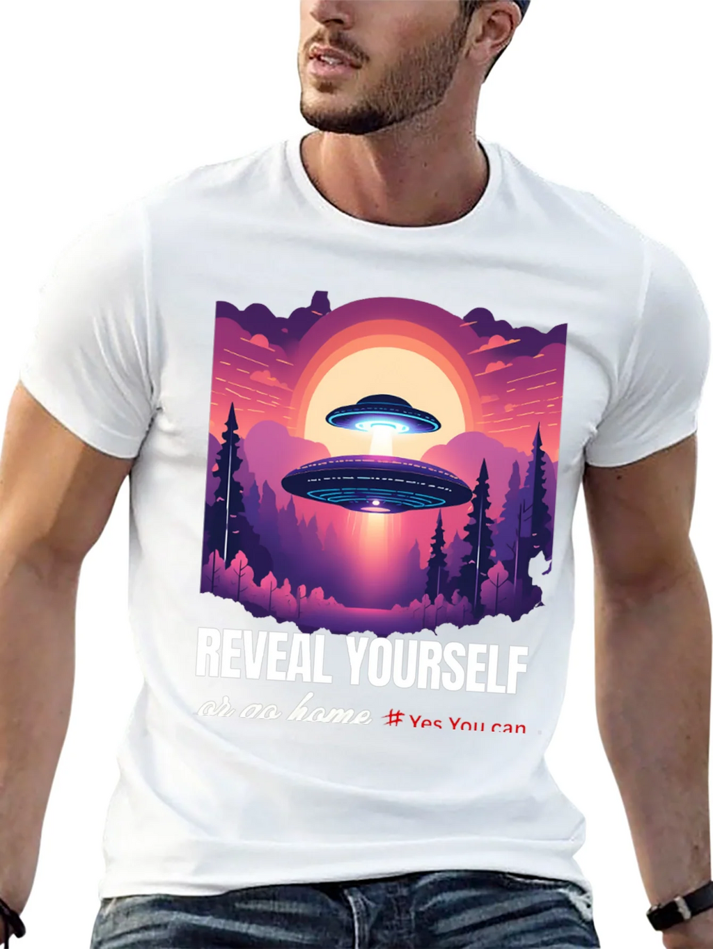 UFO Reveal Yourself Graphic Tee product image 12