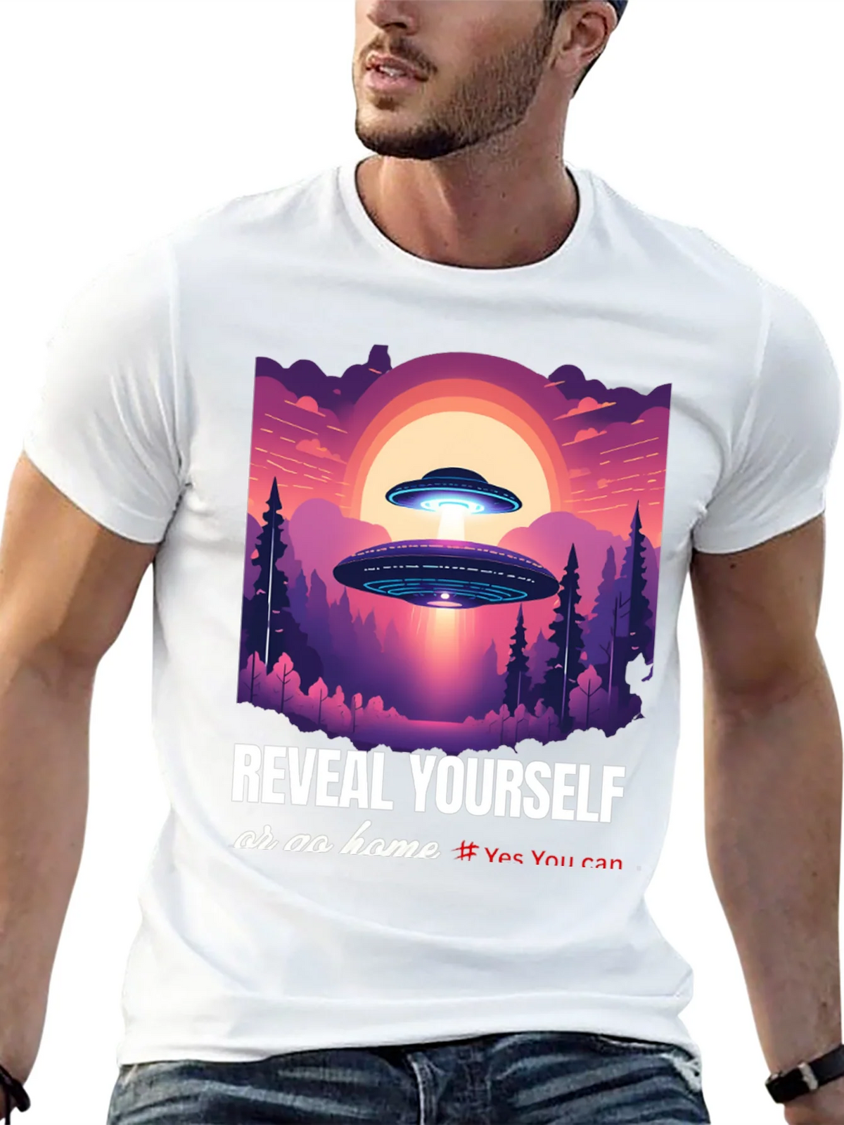 UFO Reveal Yourself Graphic Tee product image 12