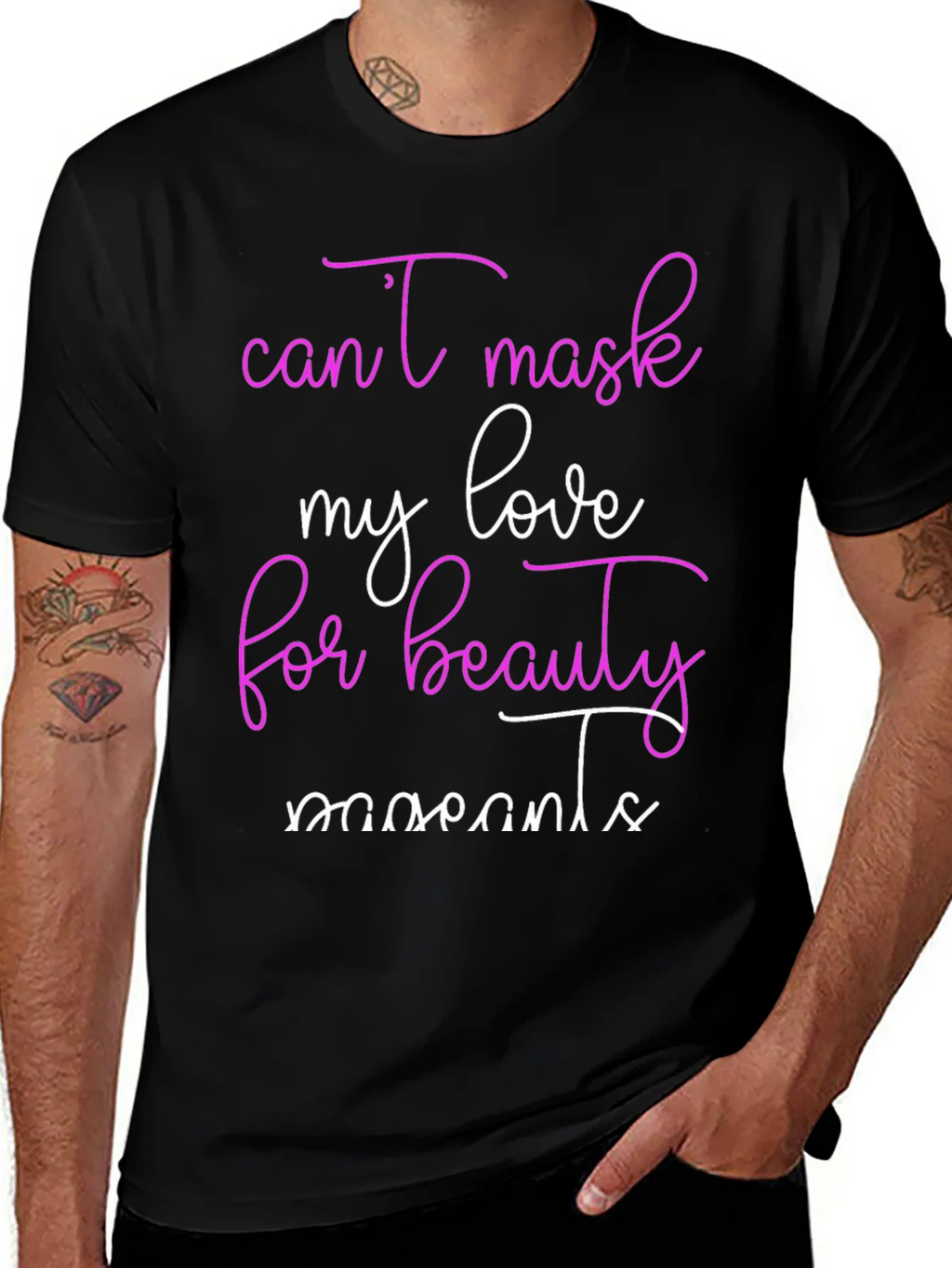 Beauty Moments T-Shirt Cant Mask My Love Tee product image 1