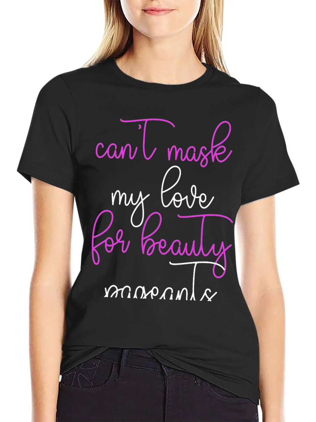 Beauty Moments T-Shirt Cant Mask My Love Tee product image 2