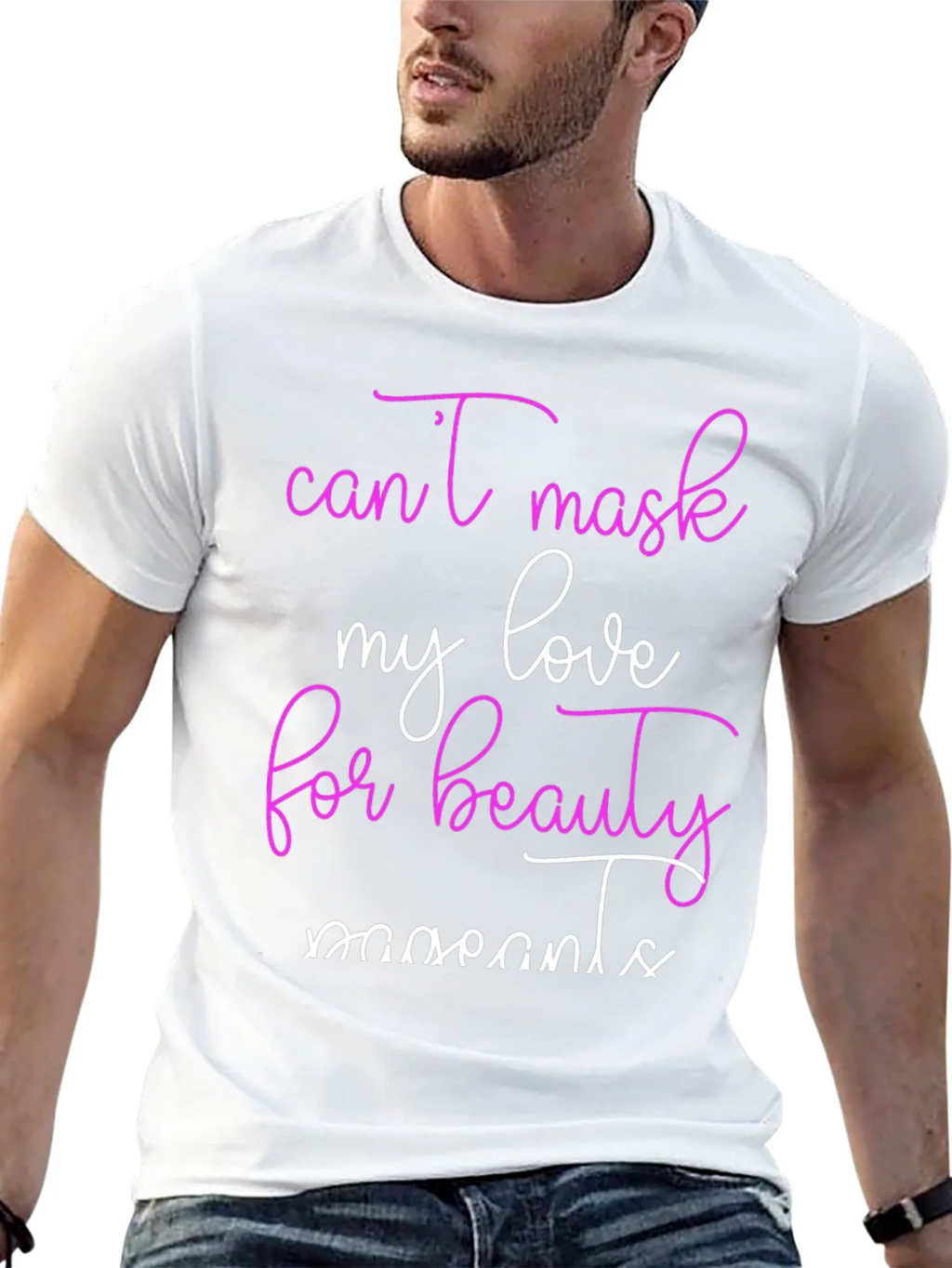 Beauty Moments T-Shirt Cant Mask My Love Tee product image 12