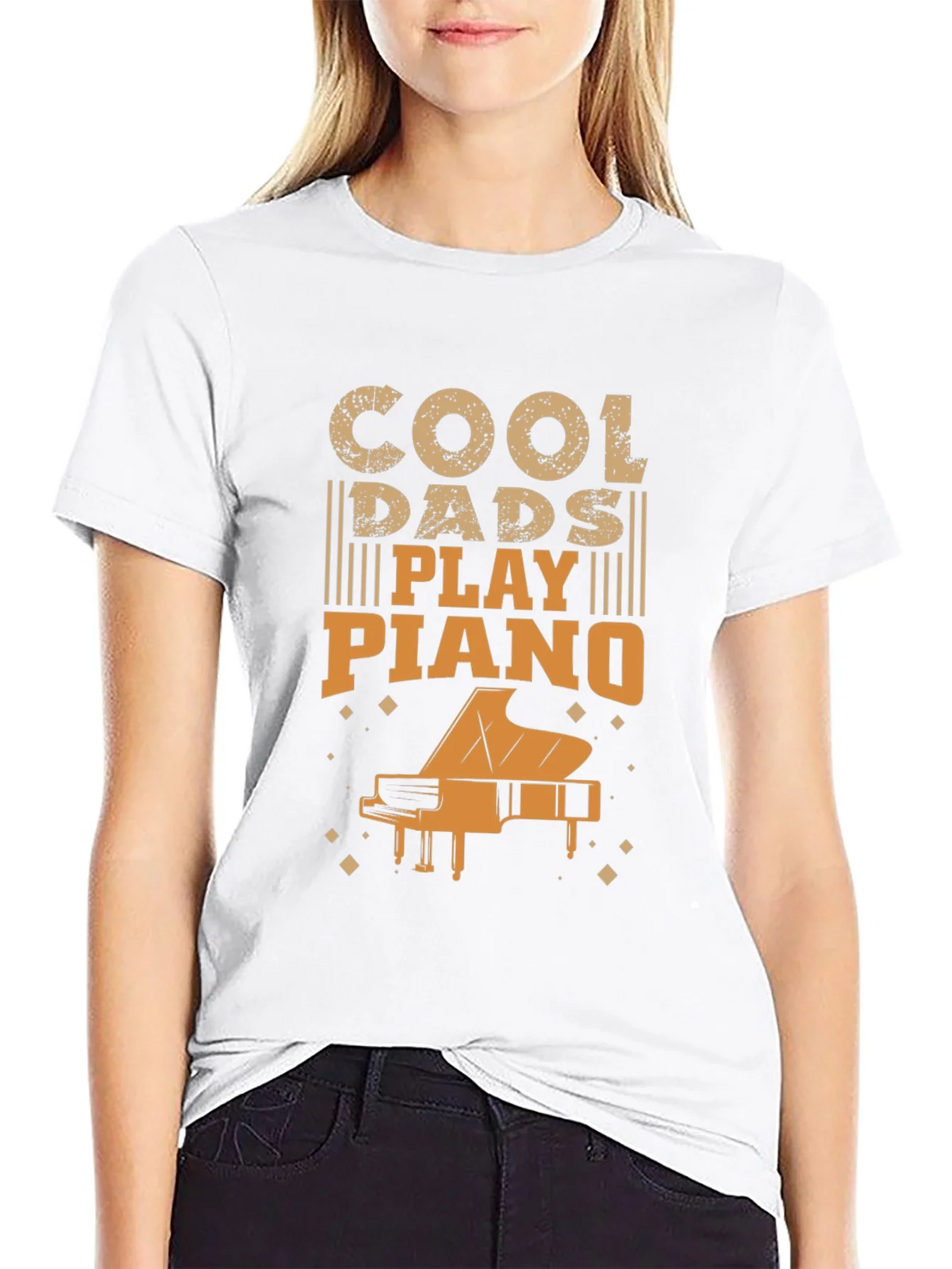 Cool Dads Play Piano Graphic Tee product image 8