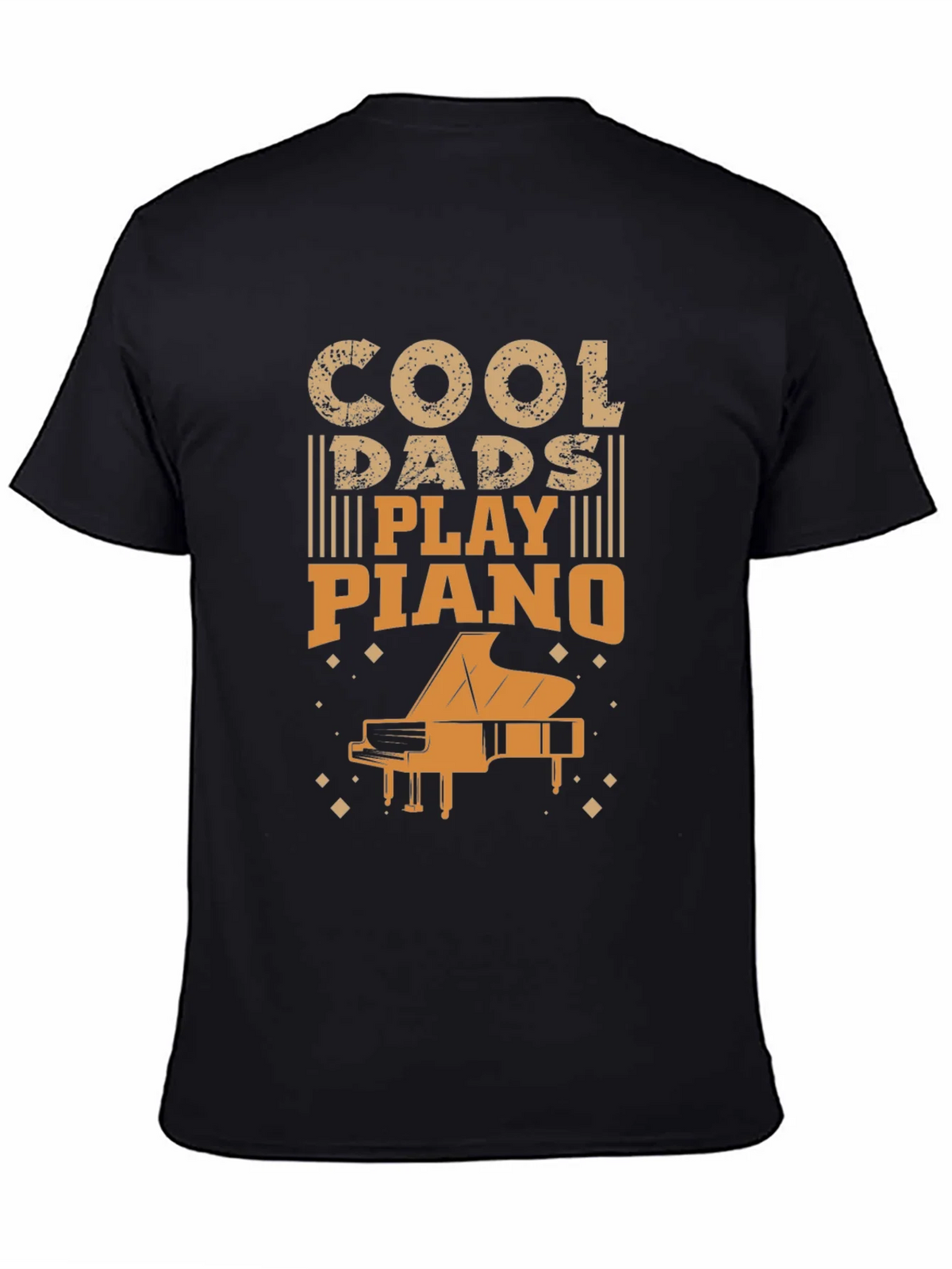Cool Dads Play Piano Graphic Tee product image 4