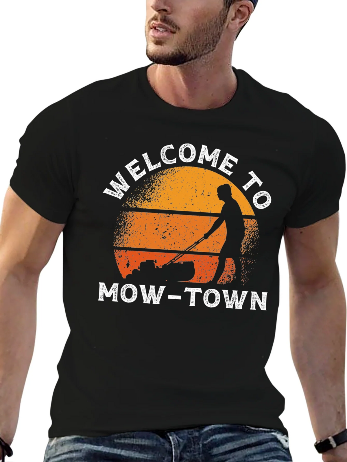 Welcome to Mow-Town T-Shirt product image 6