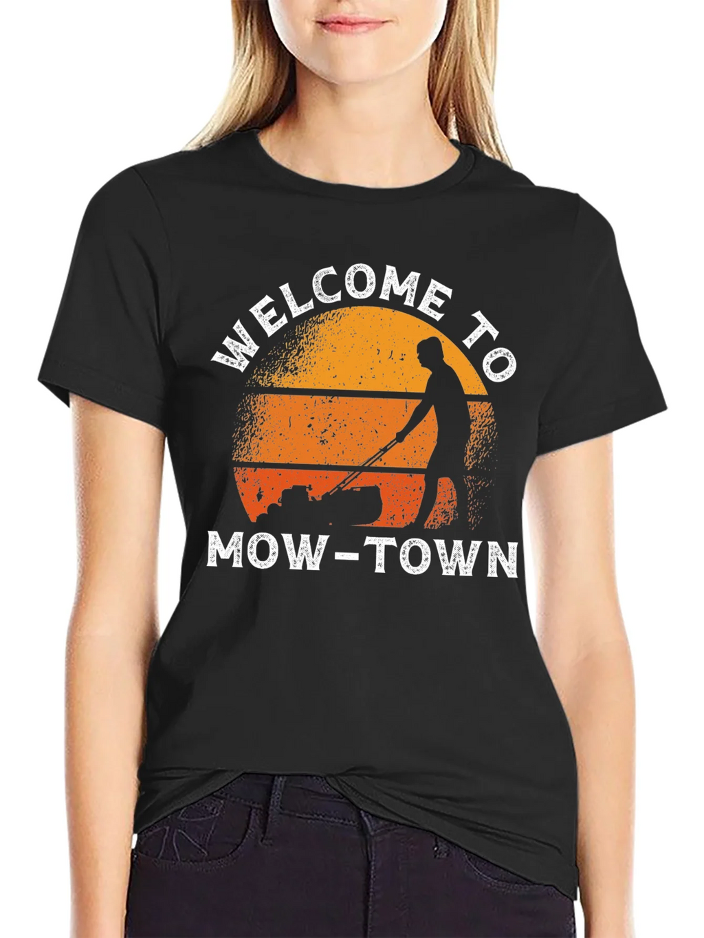 Welcome to Mow-Town T-Shirt product image 2