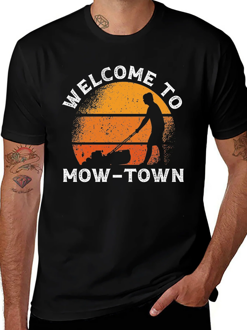 Welcome to Mow-Town T-Shirt product image 1