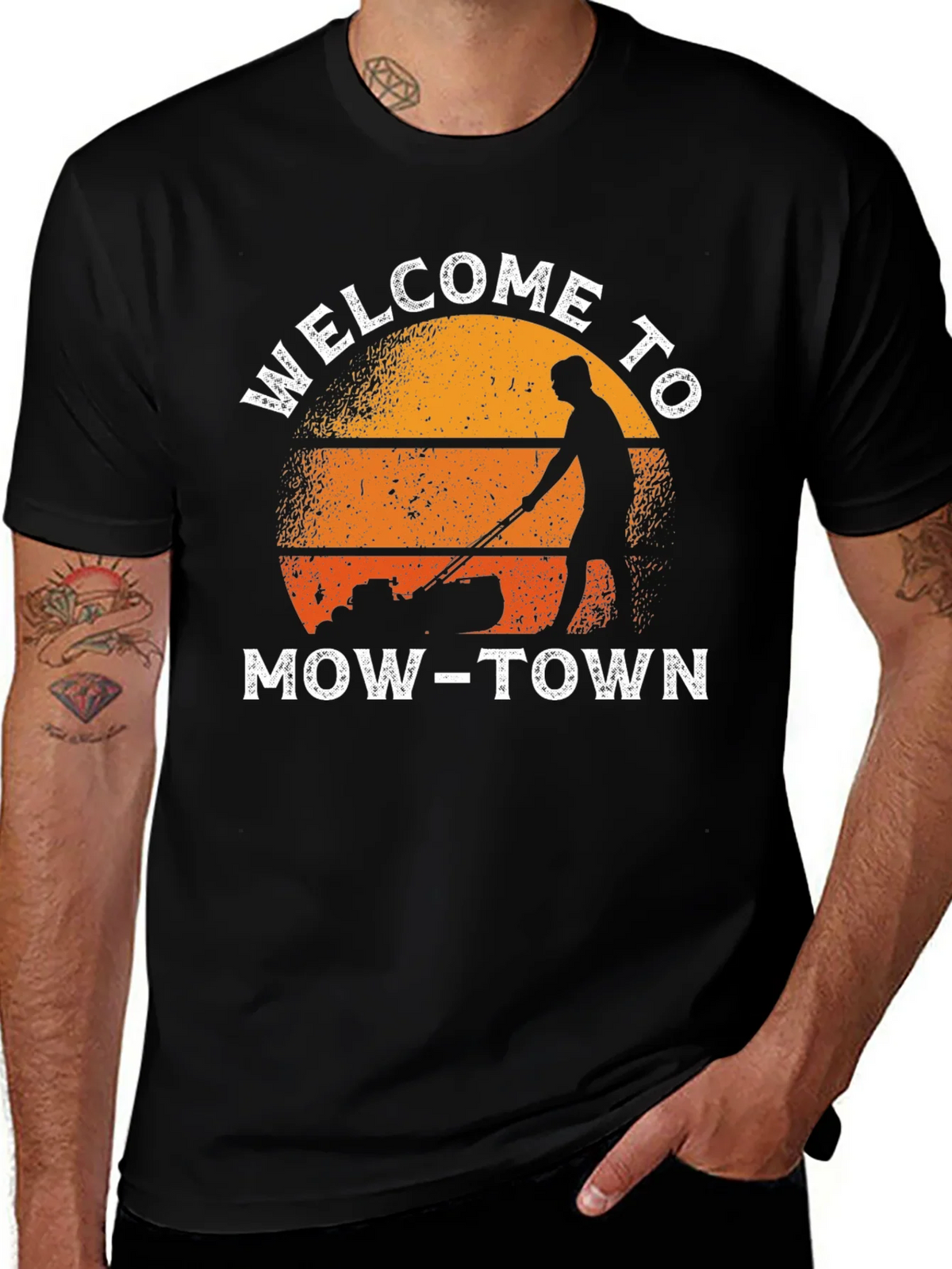 Welcome to Mow-Town T-Shirt product image 1
