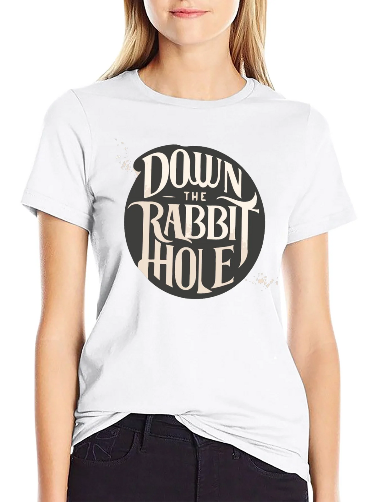 Down the Rabbit Hole Graphic T-Shirt product image 4