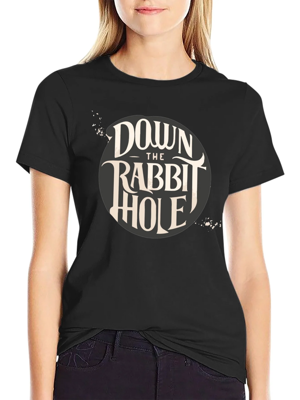 Down the Rabbit Hole Graphic T-Shirt product image 2