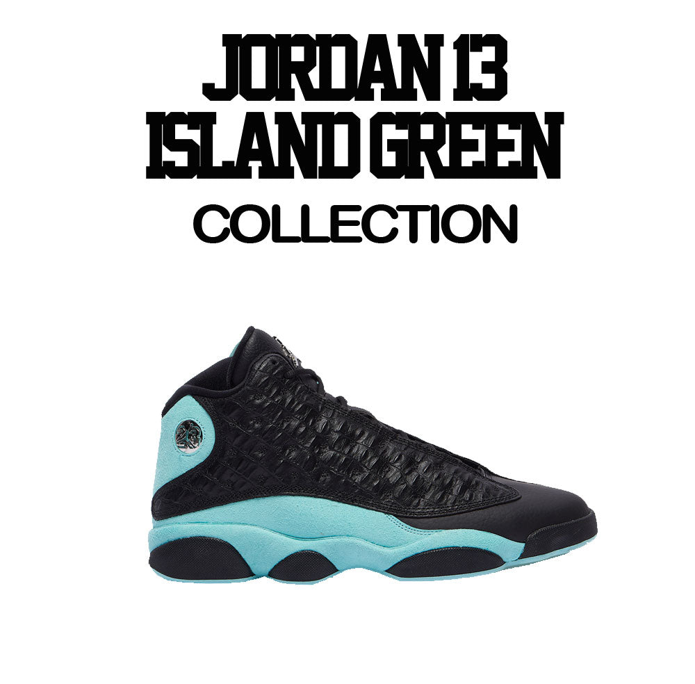 Retro 13 Island Green Great Nipsey Shirt