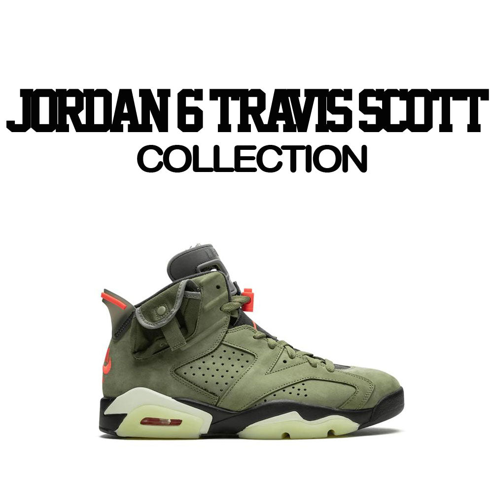 Retro 6 Travis Scott Scribble Shirt