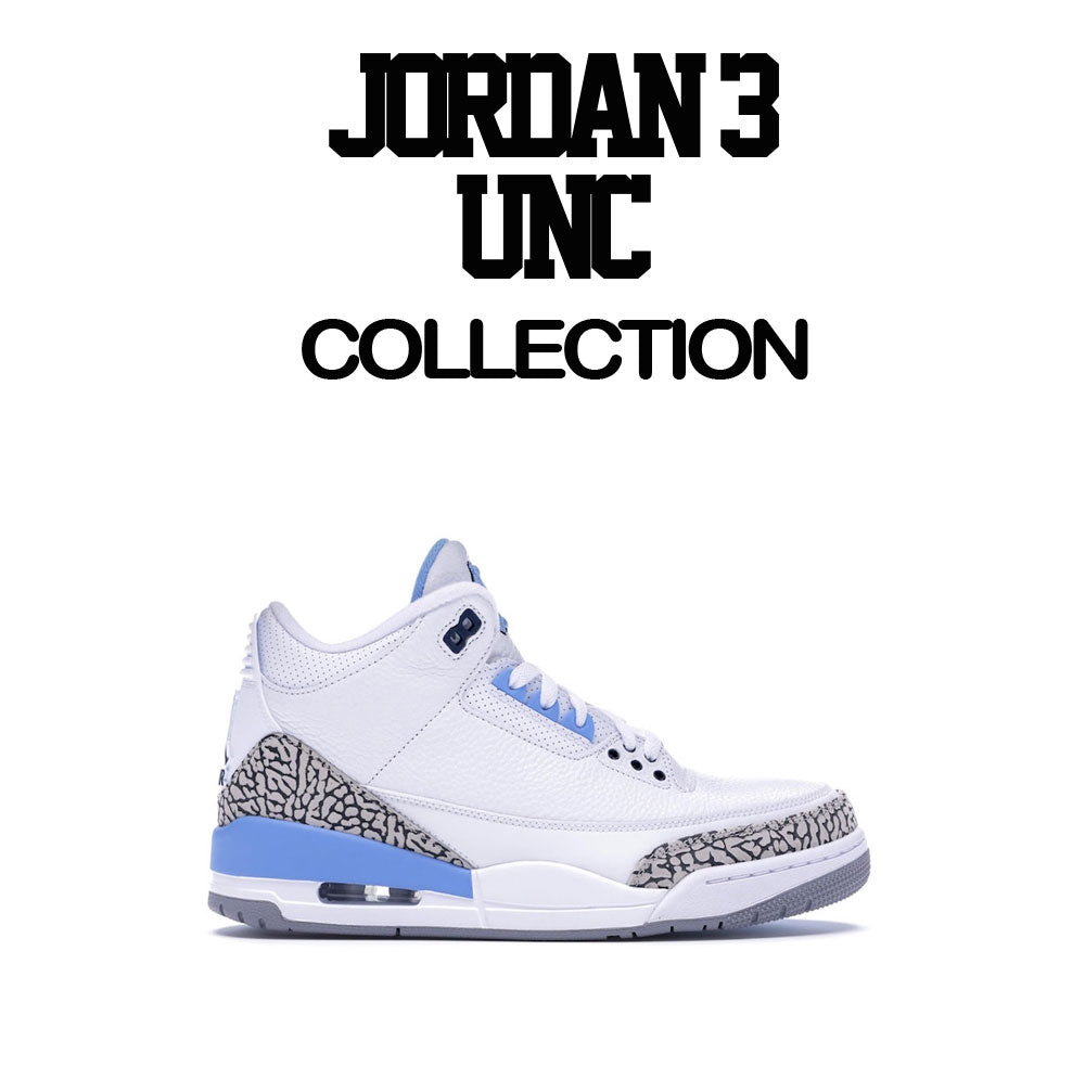 Retro 3 Valor Blue Bull Face Shirt