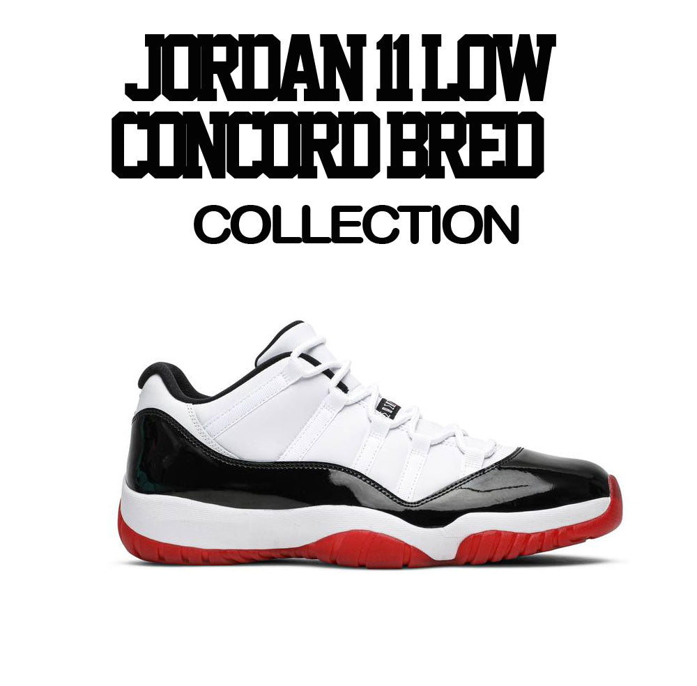 Retro 11 Low Concord Bred Self Made Shirt