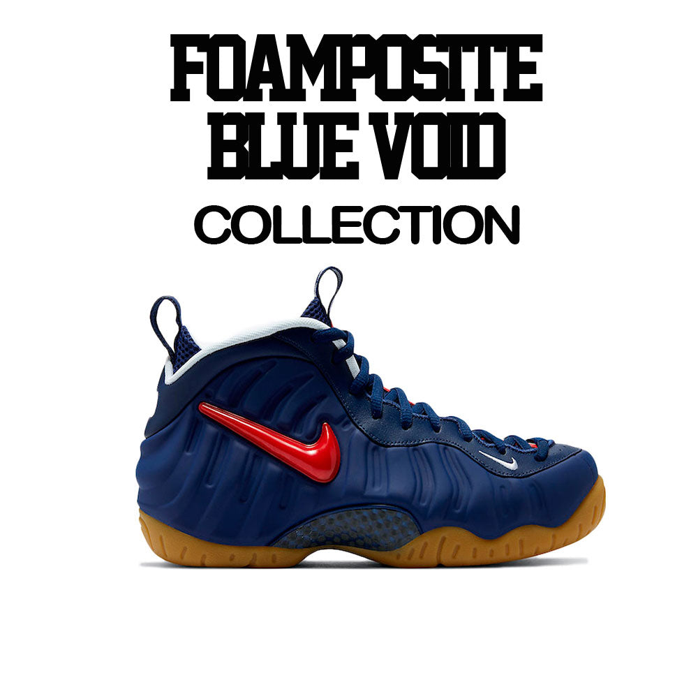 Foamposite Blue Void No Cuts Shirt