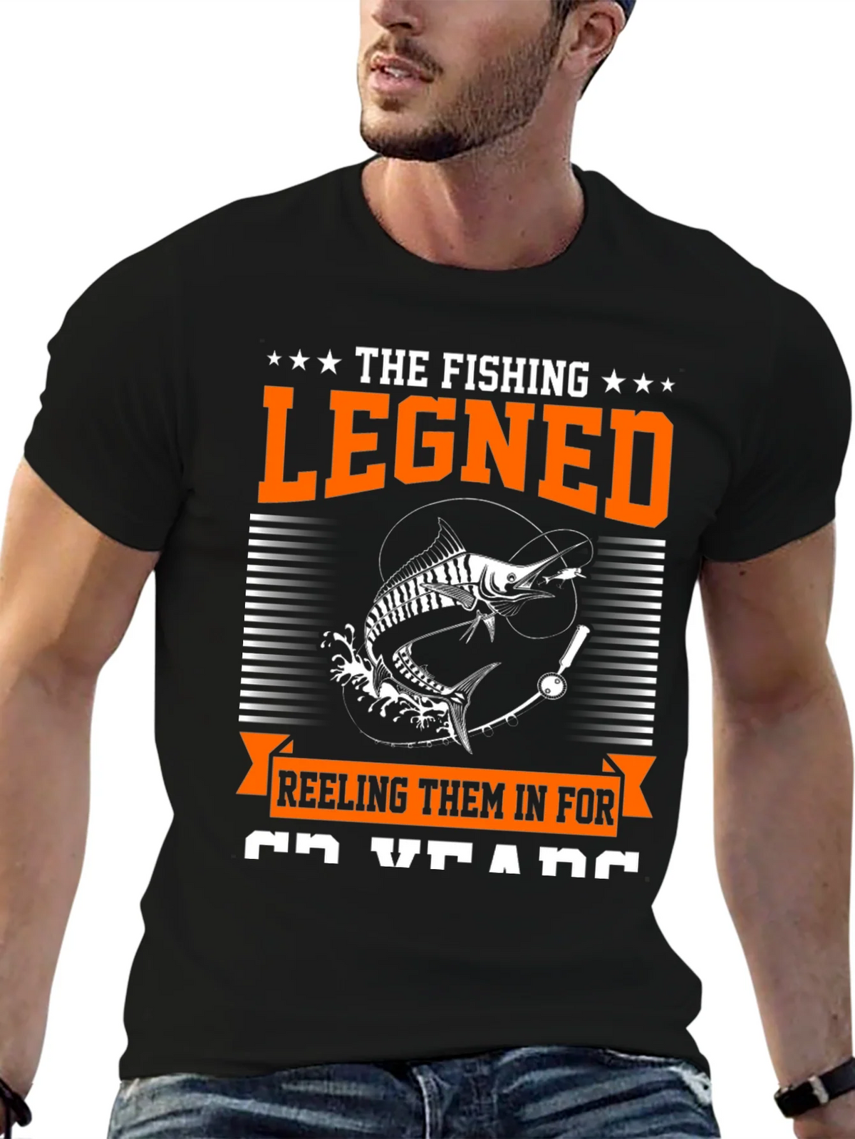 The Fishing Legend Graphic Tee product image 6