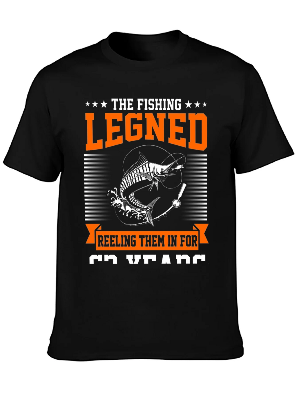 The Fishing Legend Graphic Tee product image 3