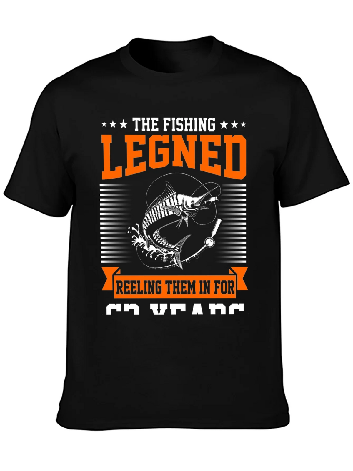 The Fishing Legend Graphic Tee product image 3
