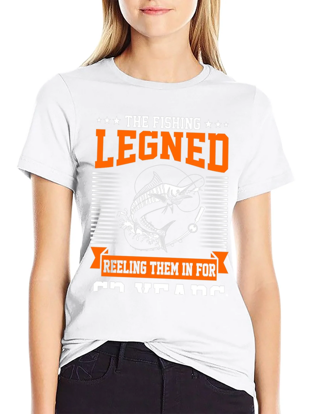 The Fishing Legend Graphic Tee product image 8