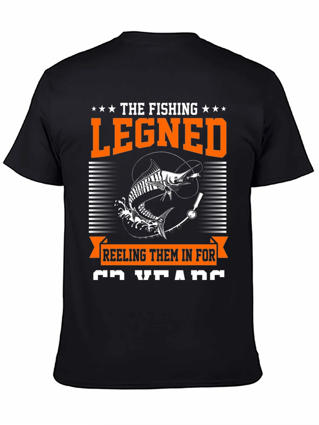 The Fishing Legend Graphic Tee product image 4