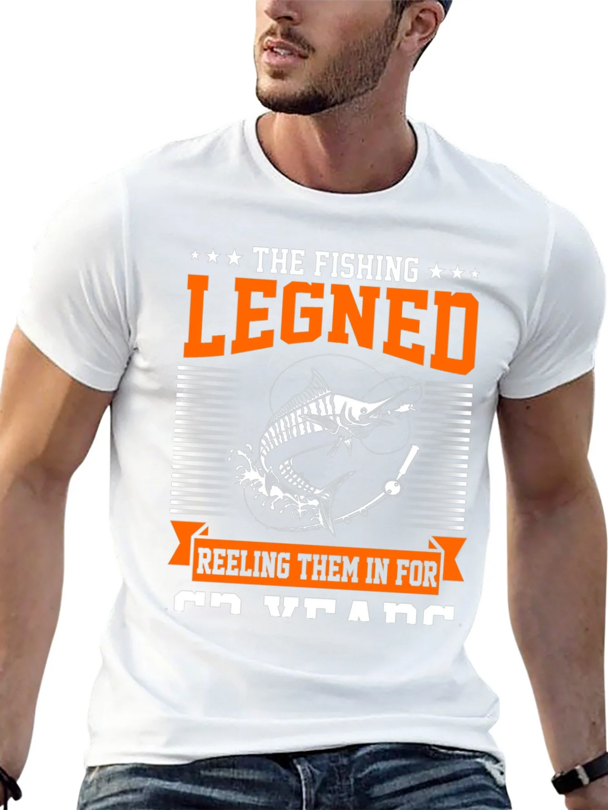 The Fishing Legend Graphic Tee product image 12