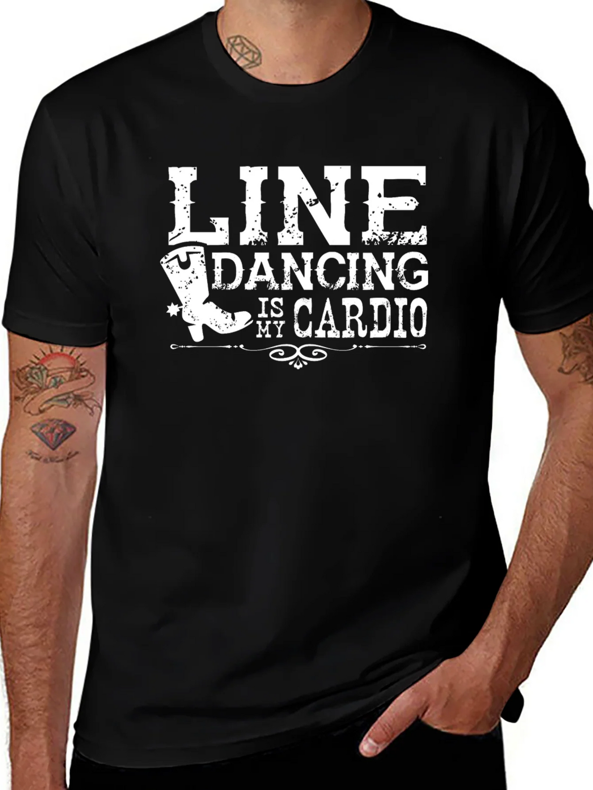 Line Dancing is My Cardio T-Shirt product image 1