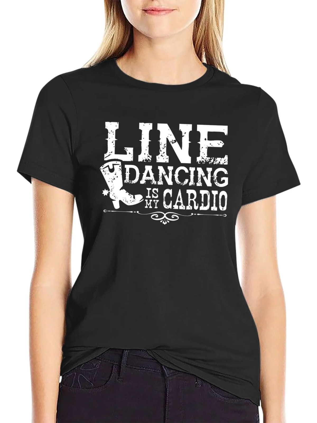 Line Dancing is My Cardio T-Shirt product image 2