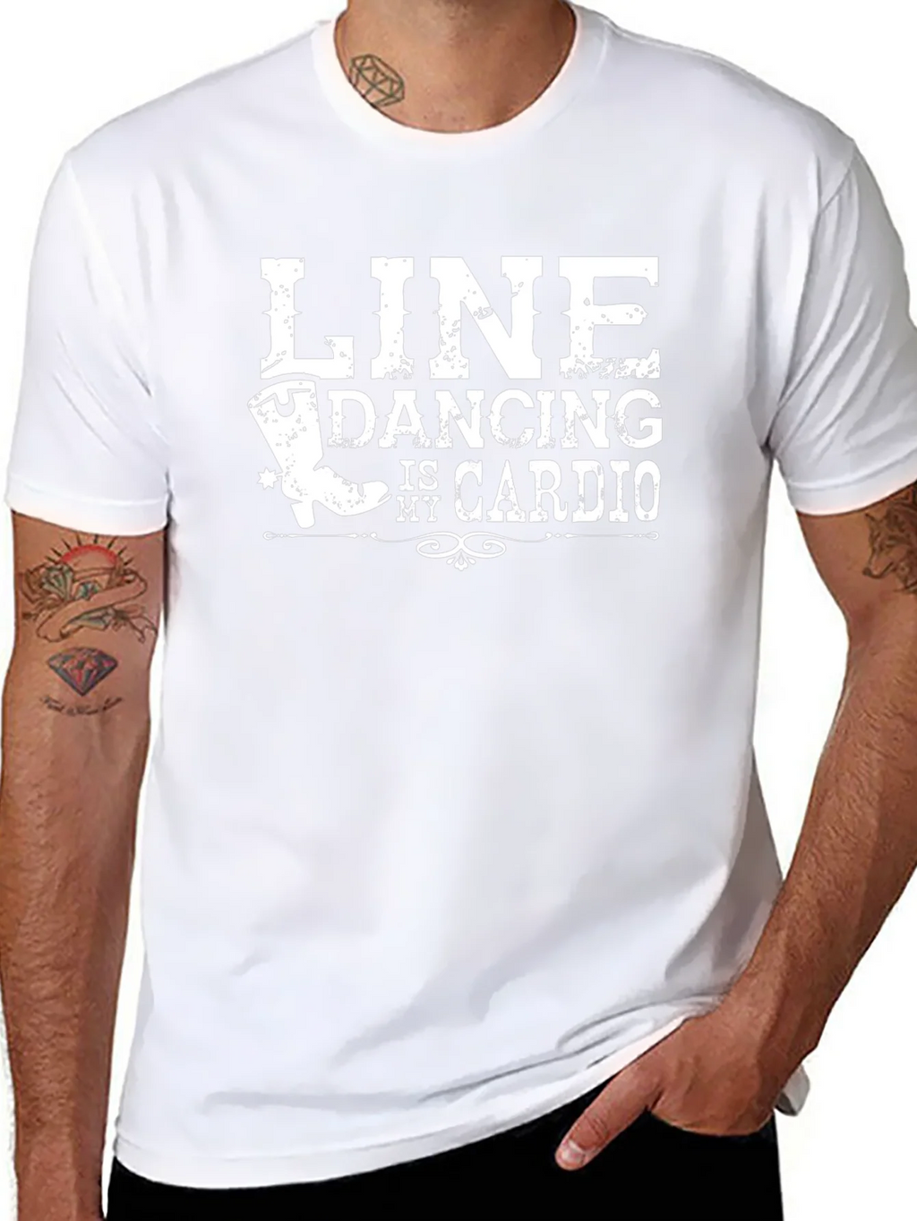 Line Dancing is My Cardio T-Shirt product image 7