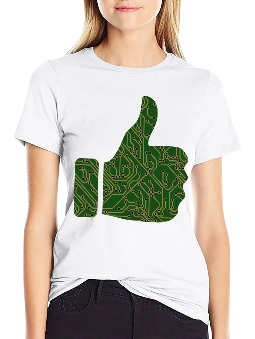 Tech Thumbs Up Graphic T-Shirt product image 8