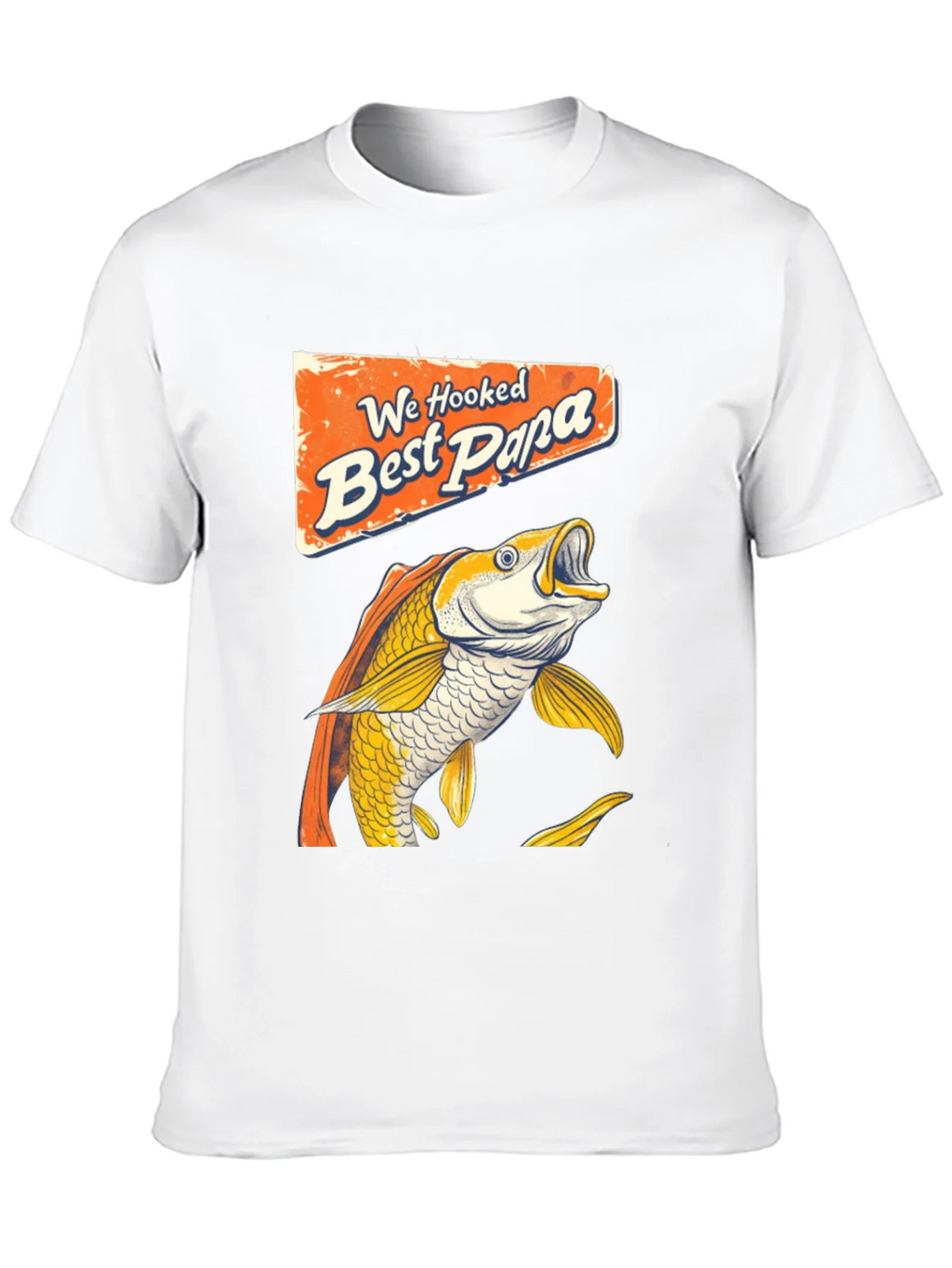 Best Papa Ever Fishing T-Shirt product image 1