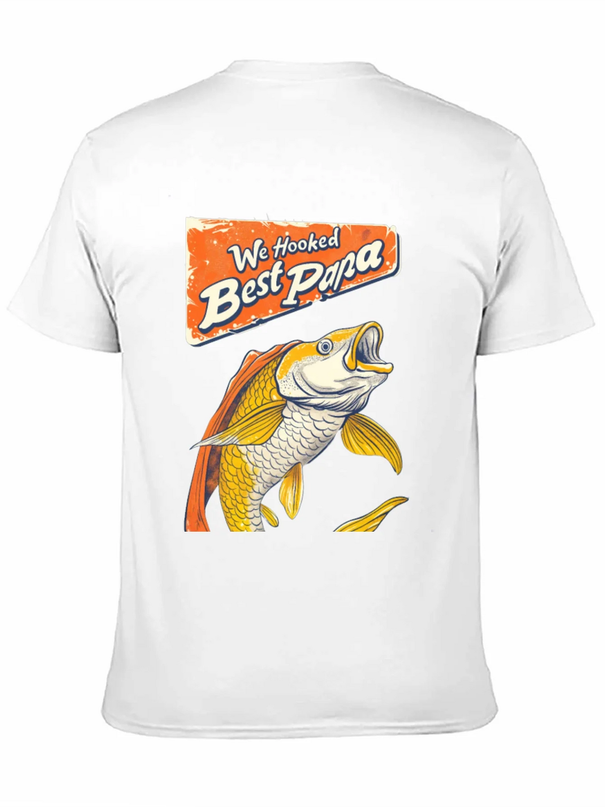 Best Papa Ever Fishing T-Shirt product image 2